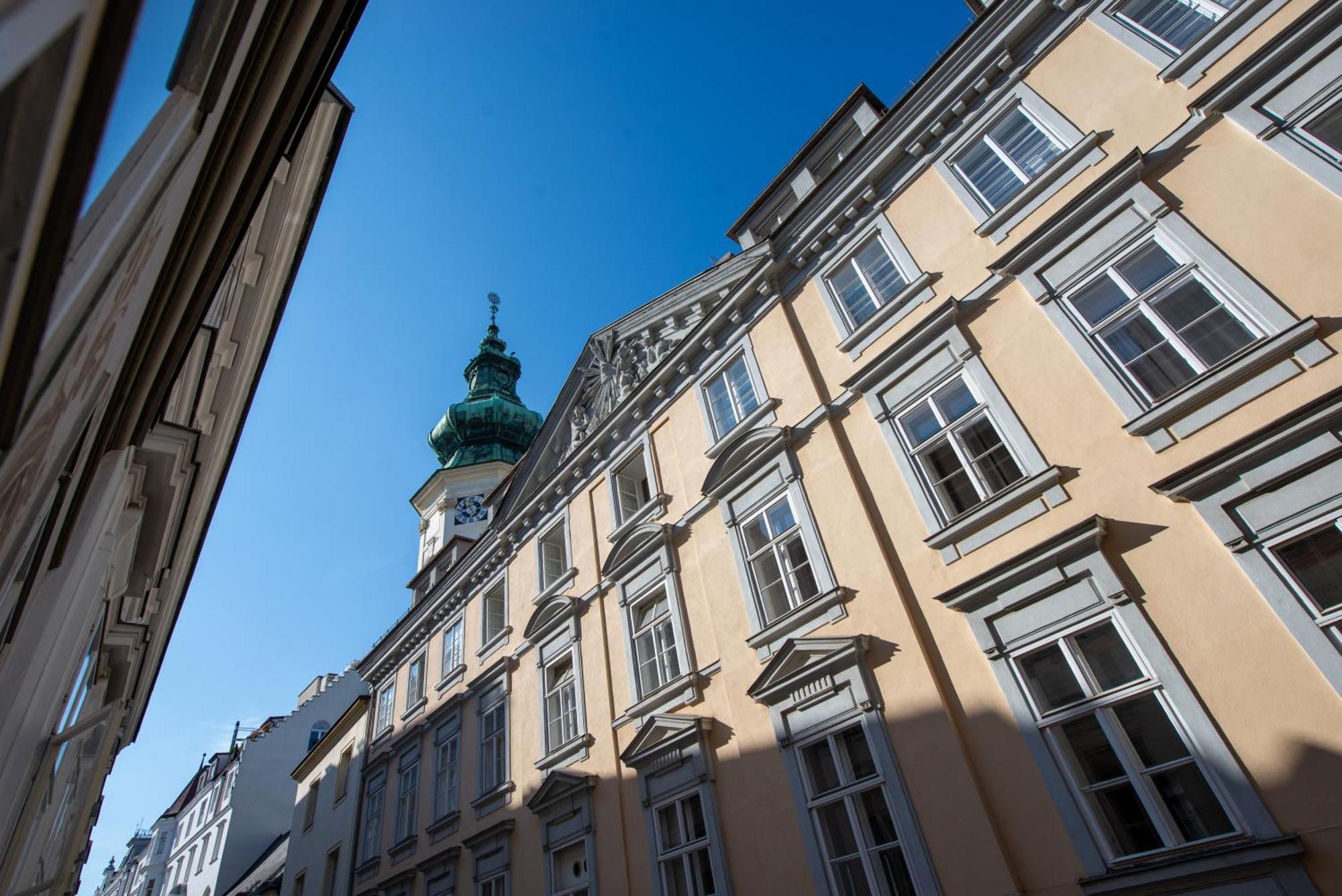 Zum Blauen Karpfen Appartement Wenen Buitenkant foto