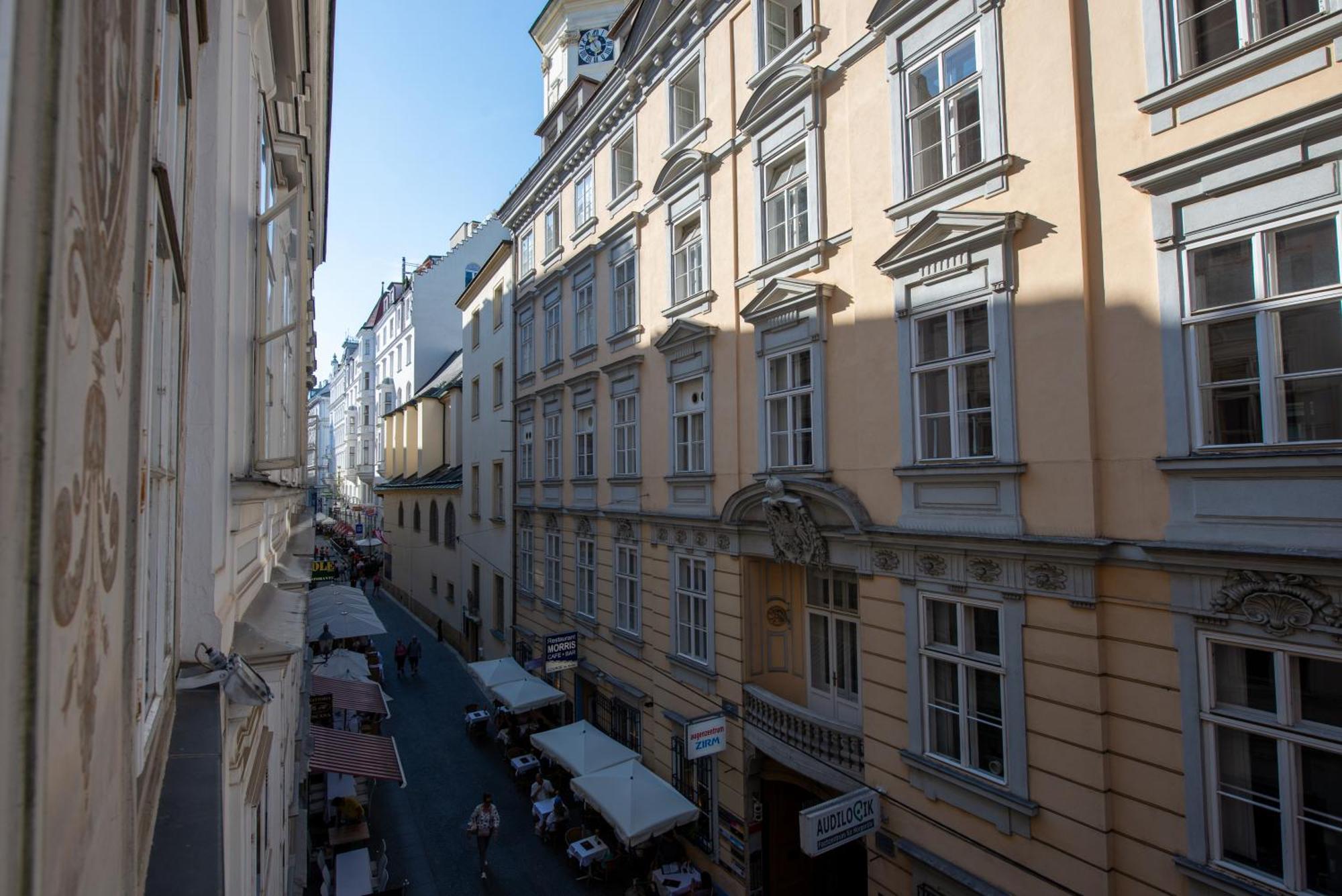 Zum Blauen Karpfen Appartement Wenen Buitenkant foto