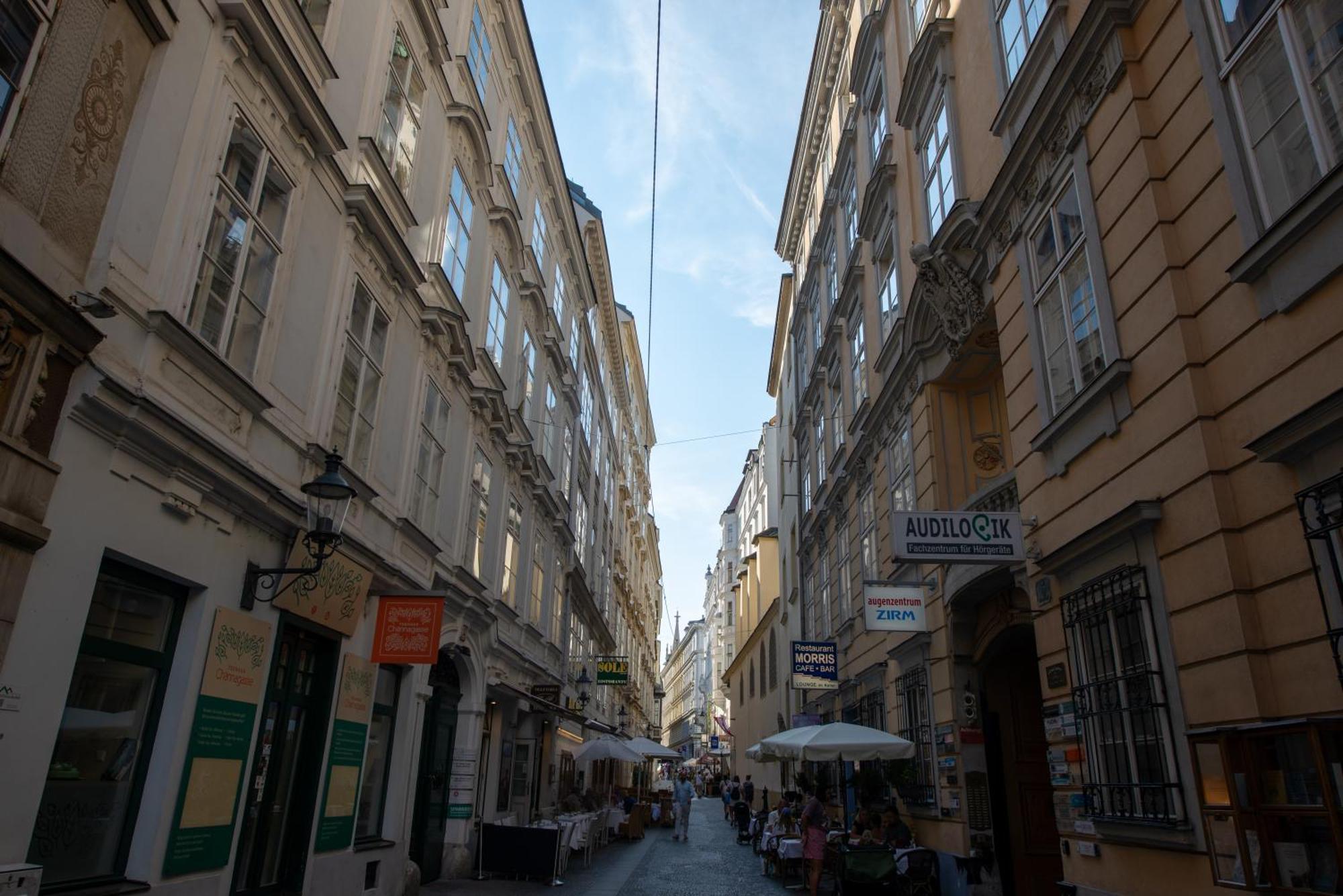 Zum Blauen Karpfen Appartement Wenen Buitenkant foto