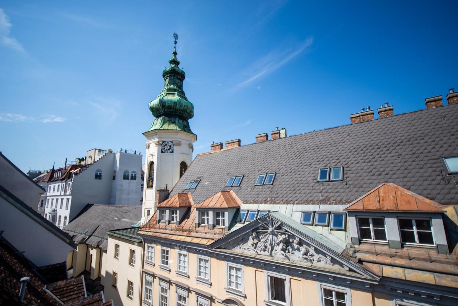 Zum Blauen Karpfen Appartement Wenen Buitenkant foto
